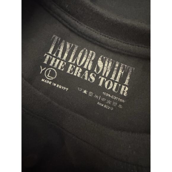 Taylor Swift The Eras Tour Merch Gray Long Sleeve Tee Cotton Unisex Young Size L - Picture 5 of 5